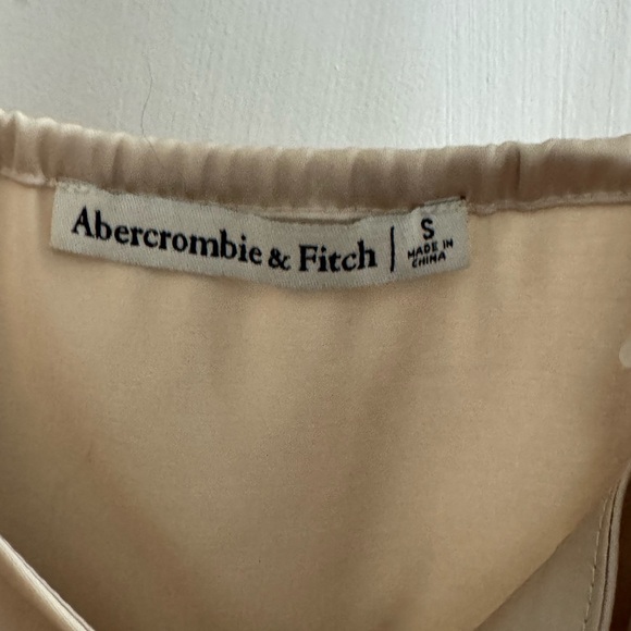 Abercrombie & Fitch Satin Champagne Bodysuit - Picture 2 of 3
